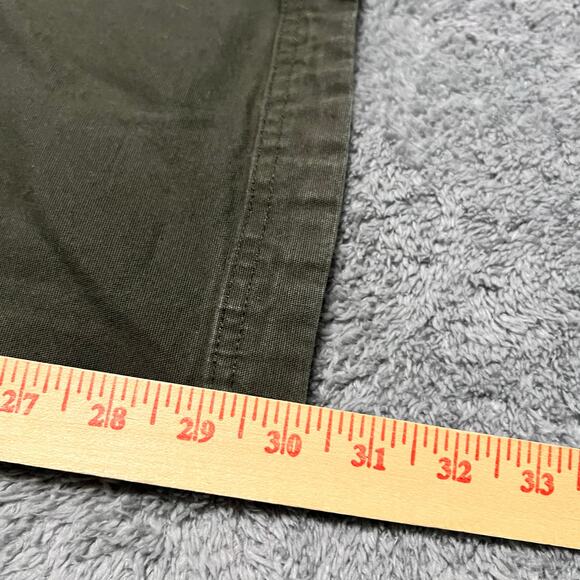 Duluth Trading Pants Mens 36 x32 Green Flex Fire Hose Cargo Work - Picture 12 of 13